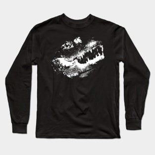 Alligator Vintage Wild Crocodile Reptile Long Sleeve T-Shirt